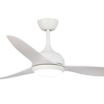 Fanco Eco Style DC Ceiling Fan with LED Light – White 60″ from Universal Fans x Fanco
