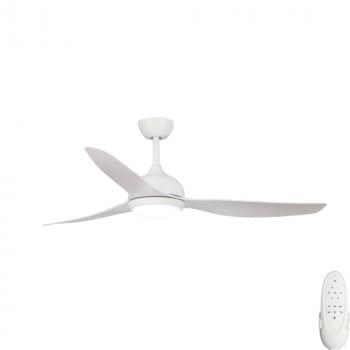 Fanco Eco Style DC Ceiling Fan with LED Light – White 60?