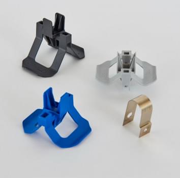 Hold down clips & wall springs from Rockfon