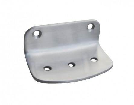 S.S. Surface Mounted Soap Dish with Exposed Mounting