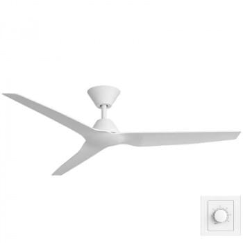 Fanco Infinity-ID DC Ceiling Fan with Wall Control – White 54″ from Universal Fans x Fanco
