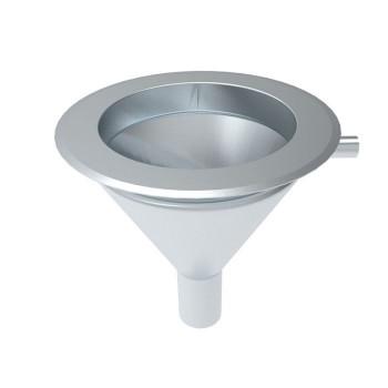 Inset Flushing Sink - Conical Bowl