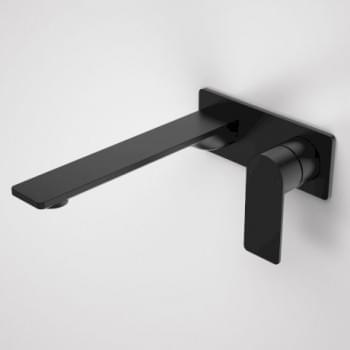 Urbane II 220mm Wall Basin / Bath Mixer - Rectangular Cover Plate - Lead Free - 99642C6AF from Caroma