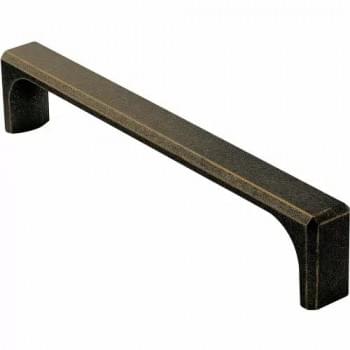 Fold Handle, 170mm OAL, Antique Brown, 160mm centres