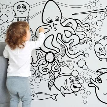 Altro Whiterock™ Imagination Wall | Children's Colouring Wall from Altro Australia