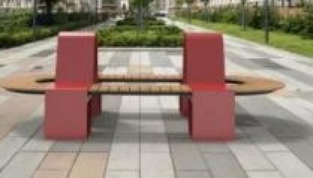 Kirkos Double Planter Seat from Excelco Limited