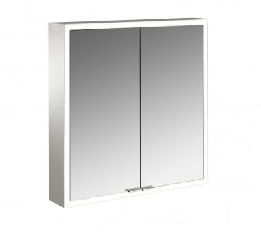 Mirror cabinet with light package, 600 mm, 2 doors, wall-mounted, IP20