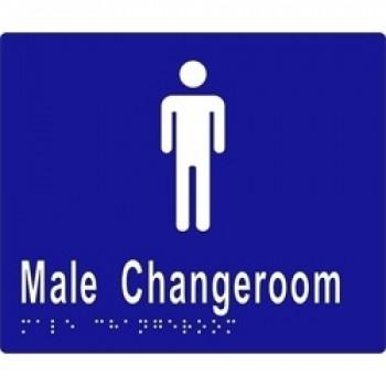 ML16245 Male Change Room Braille