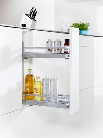 No.15 Underbench Pull-Out - Two Tier Kitchen Cabinetry from Hafele Australia