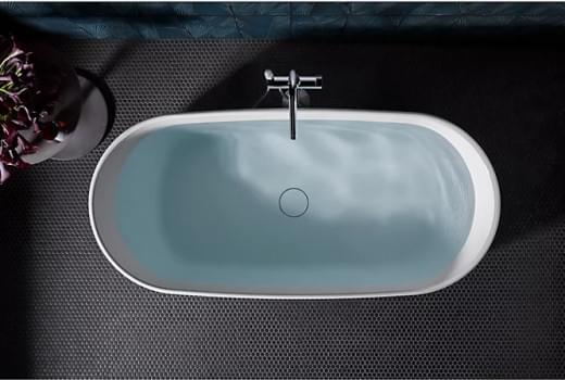 Ceric 1.6m Freestanding Lithocast Bath - K-8336T-0 from KOHLER
