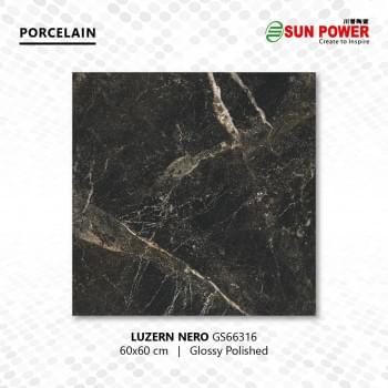 Luzer Nero 60x60 - Porcelain from Sun Power