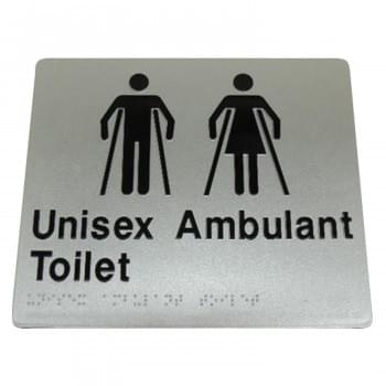 Unisex ambulant toilet sign 975-MFAT-S