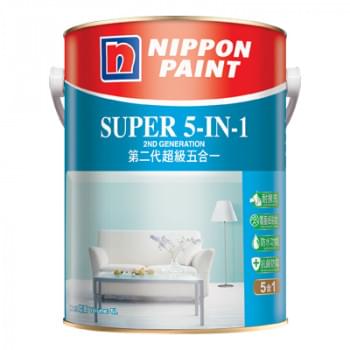 Nippon Paint 2nd Generation Super 5-in-1 Interior Emulsion