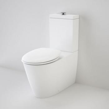 Care 800 Cleanflush® Wall Faced Toilet Suite with Double Flap Seat - WITH GERMGARD® - 901940W from Caroma