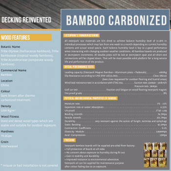 Bamboo Carbonized from Exterpark