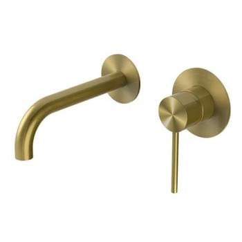 Gold Designer Spout and Mixer Set from Britex