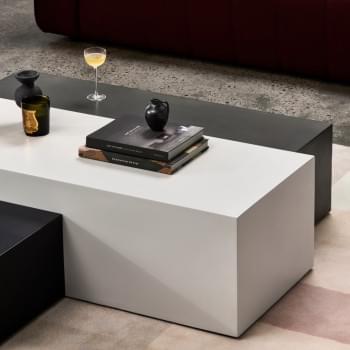 Bloc L2  Concrete Coffee Table from Blinde Design