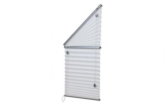 Triangle Horizontal Top Pleated Blind