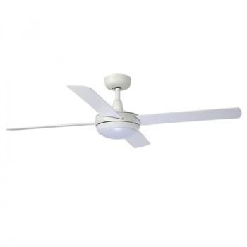 Fanco Eco Silent DC Ceiling Fan with Remote and CCT LED Light – White 48″ from Universal Fans x Fanco