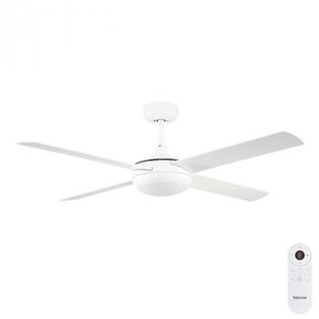 Fanco Eco Silent Deluxe DC SMART Ceiling Fan with CCT LED Light & Remote – White 52″ from Universal Fans x Fanco