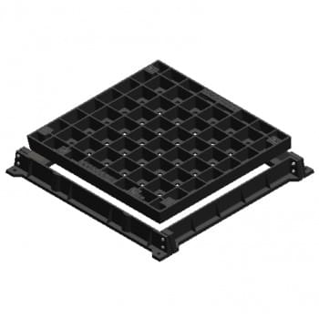 A77DT - 750 x 750mm Opening Class D Cast Iron Cover & Frame - Infill from EJ