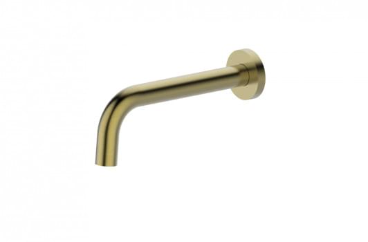 Misha Bath/Basin Outlet Curved 200 Brush Gold 1243761