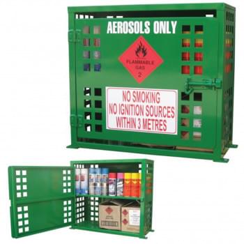 Aerosol Can Storage Cabinet - 60 Cans