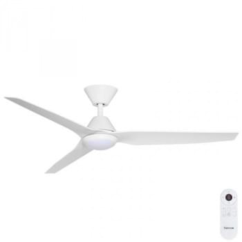 Fanco Infinity-ID DC Ceiling Fan SMART/Remote with Dimmable CCT LED Light – White 54?