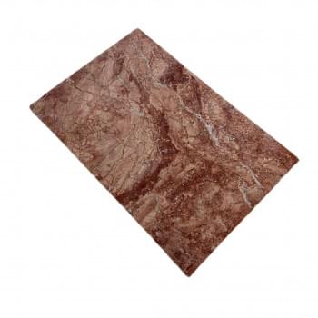 Rosso Travertine Tumbled & Unfilled from Graystone Tiles & Design Studio