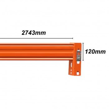 Pallet Racking Cross Beam - 120mm x 50mm x 2743mm from Safety Xpress