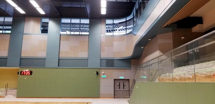 Acoustic Fabric Wall System