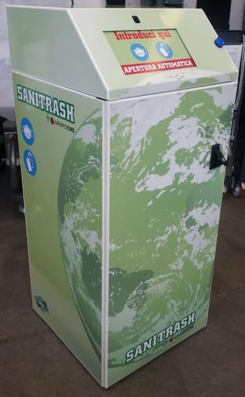 Sanitrash Special Waste Sanitizing Compactor