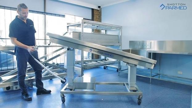 Height Adjustable Trolley from Shotton Lifts – Shotton Parmed