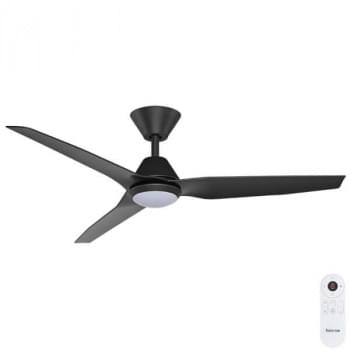 Fanco Infinity-ID DC Ceiling Fan SMART/Remote with Dimmable CCT LED Light – Black 48?