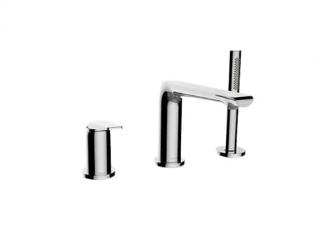 Avid™ Deck-Mount Bath and Shower Faucet - K-97360T-4-CP from KOHLER
