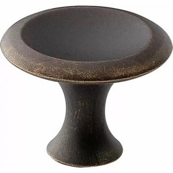 Bell, 42mm dia., Antique brown