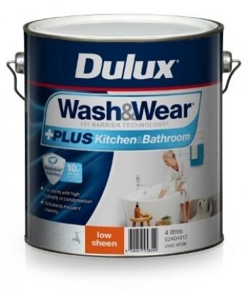 Dulux Wash&Wear +PLUS Kitchen&Bathroom Low Sheen