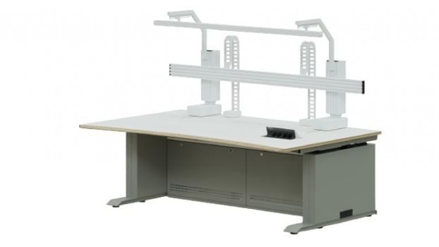 Ultimate² - Height-adjustable control desk from ID-Solutions