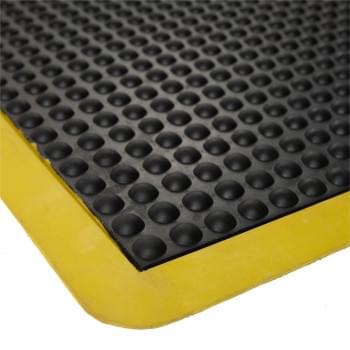 Anti Fatigue Mat - Ergo Stance 600mmx 900mm - Black OR Yellow Border from Safety Xpress