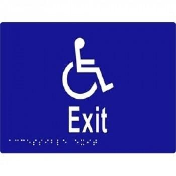 ML16236 Accessible Exit - Braille