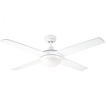 Fanco Urban 2 Indoor/Outdoor ABS Blade Ceiling Fan with E27 Light – White 48?