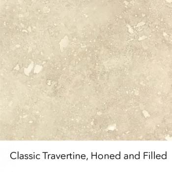 Classic Travertine, honed and filled from SAI Stone