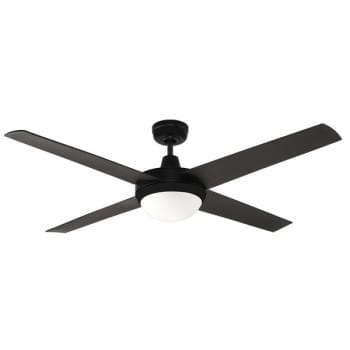 Fanco Urban 2 Indoor/Outdoor ABS Blade Ceiling Fan with E27 Light – Matte Black 52?