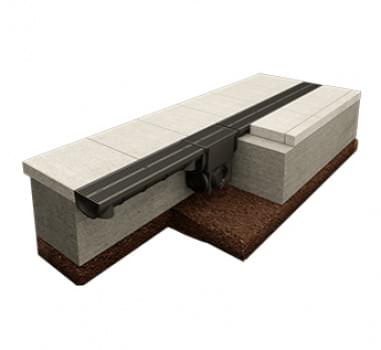 EasyDRAIN Compact Corner with Polymer Grate from Everhard Industries