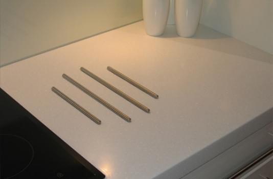 Integrated drainers & Heat rods from Austaron Surfaces