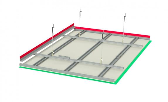 Suspended ceiling systems from Siniat