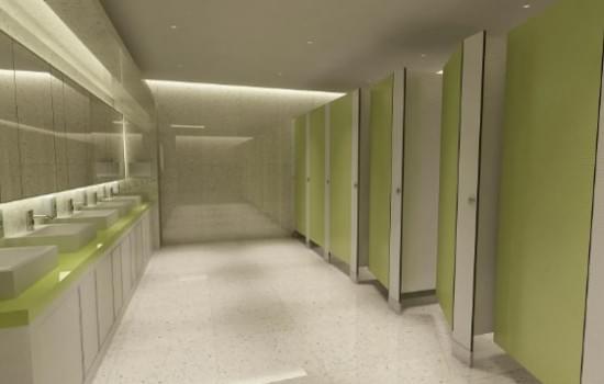 TOPIA FA Lavatory Partitioning System