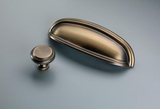 Knightsbridge Cup Handle, 96mm, Brushed Bronze from Archant