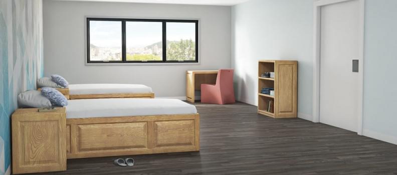 Prodigy Bedroom from Gold Medal Safety Interiors