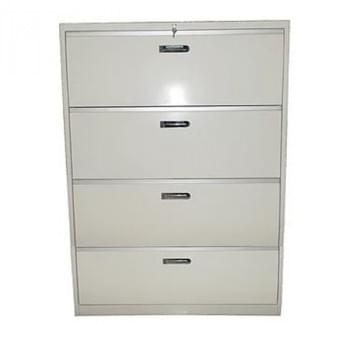 Lateral Steel Filing Cabinet 4 Drawers Heavy Duty from Office Furniture Cebu